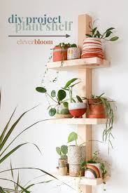Multi tier wood flower rack plant stand wood shelves bonsai display shelf indoor. Easy Modern Plant Shelf Diy To Display Plants