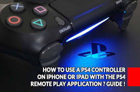 At this point, no other ps4 controllers are being supported so keep that in. How To Use A Dualshock 4 Controller On Ios Iphone Or Ipad With The Ps4 Remote Play Application Kill The Game