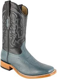 Free returns for 365 days at zappos! Amazon Com Los Altos Boots 8279714 Botas De Piel De Avestruz Para Hombre Punta Cuadrada Color Azul Azul 11 Ee Shoes