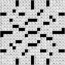 We played ny times today april 6, 2020 and saw there question pasta sauce brand. Sunday La Times Crossword Answers Archives Page 6 Of 75 La Times Crossword
