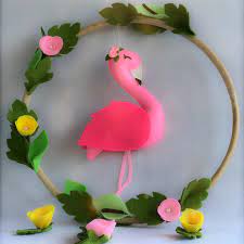 Felt Wall Hanging Custom Made Srilanka Lk Craft Diy Diyhomedecor Decor Felt Wall Hanging Diy Baby Stuff Crafts