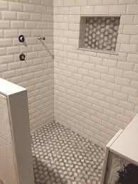 Shower Tile Install White Beveled Subway Tiles Mir Mosaic Marbella Mosaic Collection Color Gibralta Small Bedroom Remodel Kids Bedroom Remodel Tile Bathroom