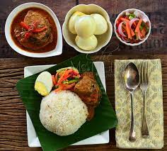4 cawan beras siam 1 cawan beras pulut 2 cawan air 2 cawan santan pekat garam. Resipi Nasi Dagang Terengganu Dapur Tanpa Sempadan