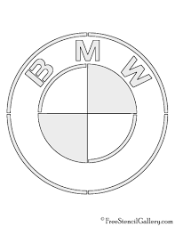 Bmw Logo Stencil Bmw Logo Logos Bmw