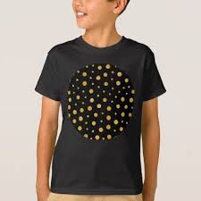 Black And Gold Design Shirt Elegant Polka Dots Black Gold T Shirt Zazzle Com Gold T Shirts Elegant Shirt Minimal Fashion