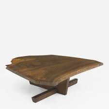 George Nakashima Walnut Minguren Coffee Table By George Nakashima In 2020 Coffee Table Table George Nakashima