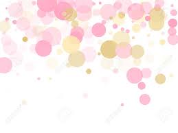 There is a touch of orange in salmon pink. Rose Gold Confetti Circle Decoration For Party Invitation Card Royalty Free Cliparts Vectors And Stock Illustration Image 117876347