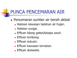 Tidak menghargai alam sekitar 4. Ppt Pencemaran Air Powerpoint Presentation Free Download Id 218278
