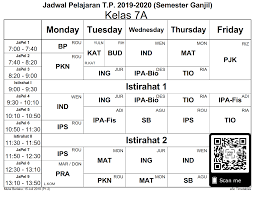 Aplikasi pembuat jadwal pelajaran kurikulum 2013 untuk jenjang pendidikan sd, smp, sma ini sangat. Jadwal Mata Pelajaran