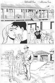 In this modern time, you just can't spend too much time locked up in a cell. Original Young Justice Page Art For Sale Christopher Jones Comic Art And Illustration Blog