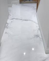 Jenflow Systems On Instagram White Marble Epoxy Resin Floor Don T Just Have Any Floor Have A Jenflow Floor Wit Epoxy Resin Flooring Flooring Epoxy Resin