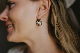 Picture Earrings, Personalized Dangle Earrings, Photo Gifts Jewelry, Custom  Photo Earrings