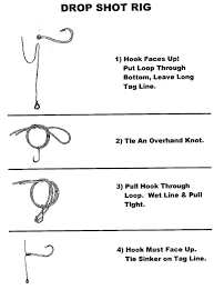 How to make a drop shot fishing line? Kayak Fishing Knots