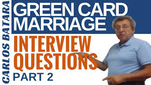 Are you preparing to be interviewed for your green car with your citizen spouse? Your Green Card Marriage Interview 12 Questions You Must Know Part 2 Youtube