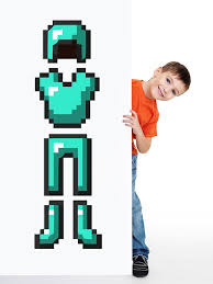 At this point you could just go and add an item texture into your rp/textures/item_texture.json with the key my_chest and you are on your way. Handmade Reusable Minecraft Diamond Armor Set Wall Decal Made To Order Minecraft Diamond Minecraft Bedroom Minecraft