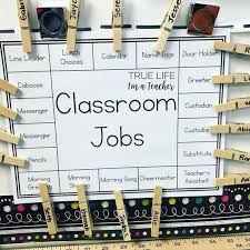 Class Jobs Made Easy True Life I M A Teacher Classroom Jobs Teacher Classroom Classroom Job Chart