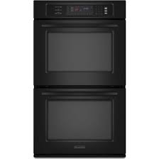 double electric wall oven