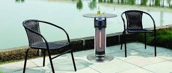 This patio heater is easy to use, powerfully warm, and reasonably priced, making it a top choice for any outdoor space. Ener G Infrared Tabletop Electric Patio Heater Review Top Ten Reviews