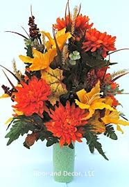Long lasting silk flowers are ideal for memorials and graves and will stay looking beautiful far longer than fresh flowers. 13 Winter Cemetery Vase Arrangements Ideas Cemetery Flowers Vase Arrangements Grave Flowers