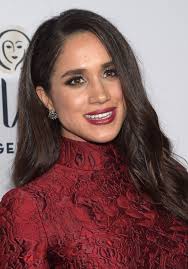 meghan markle red lipstick meghan markle hair beauty inspiration meghan markle