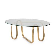 Luxe Loop Gold Glass Coffee Table Gold Glass Coffee Table Glass Coffee Table Gold Coffee Table