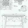 First, you'll need eight strips of 2 wide solid wood in contrasting colors. 1