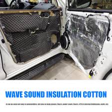 18mm Thick Car Sound Proofing Foam Anti Noise Insulation Sound Deadening Mat Convenient Replace Car Accessories Sound Heat Insulation Cotton Aliexpress
