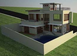 Yang unik, karena ruang tamu merangkap ruang keluarga justru ada di lantai paling atas, selain itu ada 3 kamar tidur, dan 1 kamar mandi. Inspirasi Desain Basement Rumah Minimalis Yang Modern