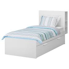 Il divano letto angolare ikea misura divani in tessuto angolare friheten. Brimnes Struttura Letto Contenitore Testier Bianco Luroy 90x200 Cm Ikea It