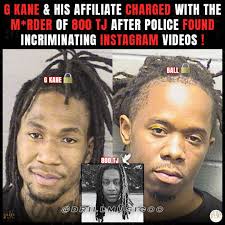 Chicago rapper #GKane aka #Mr24Hours 🔒 & his affiliate #Ball 🔒 charged  with the m*rder of another rapper #800TJ 🕊️ after police found  incriminating Instagram videos 👀😳🚨