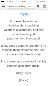 Praying Mary Oliver Cool Words Mary Oliver Poems Inspirational Words