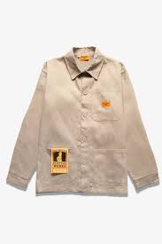 Smart move to work on that tan. Service Works Bakers Work Jacket Tan Blacksmith Store