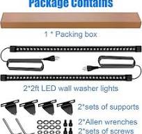 Amazon.com: 2 Pack Outdoor Wall Washer Lights ,72W 5000K ...