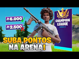 Gameplay de fortnite com dicas e truques pra subir mais rápido na arena! Como Pegar A Liga Dos Campeoes Muito Rapido Na Arena Dicas Fortnite Youtube