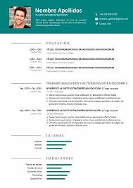 ¿necesitas una plantilla de curriculum vitae básico para rellenarla con tu formación académica y tu experiencia profesional? Modelo De Curriculum Sin Experiencia Cv Para Word