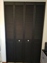 Primed doors give you the design flexibility to choose any finish color Diy Bi Fold Closet Door Makeover Hometalk