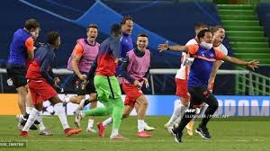 All information about rb leipzig (bundesliga) current squad with market values transfers rumours player stats fixtures news. Rb Leipzig Vs Psg Jalan Si Kuda Hitam Ke Semifinal Liga Champions Tak Mudah Tribunnews Com Mobile