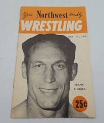 Wrestling 1954 Original Vintage Sports Publications