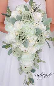 Wedding flowers & bouquets available online from award winning florists, the real flower company. Velvet Collection 2017109 35 280 In 2021 Green Wedding Flowers Mint Green Wedding Bouquets Cascading Wedding Bouquets