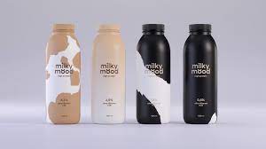 Milky Mood On Packaging Of The World Creative Package Design Gallery Drinks Packaging Design Milk Packaging Packaging Design