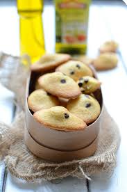 Madeleines A L Huile D Olive Et Aux Pepites De Chocolat