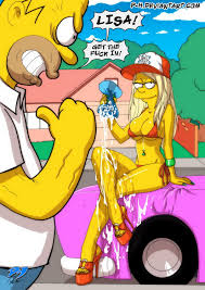 Lisa Simpson and Homer Simpson Heels Wet Tits < Your Cartoon Porn
