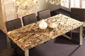 Stainless steel table delivery time: Dining Table Top Block 180 X 100 Cm Stainless Steel Legs