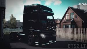 → actros tuning pack and hs schoch dlc's added. Mercedes Benz Actros Mp5 2019 1 37 Ets2 Mods