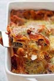Delicious Chicken Lasagna Recipe Life Made Simple Bakes Recipe Chicken Lasagna Recipes Chicken Lasagna Recipe