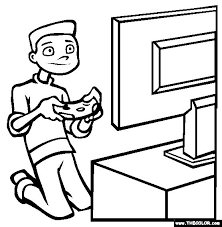 Try out all sorts of colors and even different types of brushes. Video Games Coloring Page Free Video Games Online Coloring Coloring Pages Free Online Coloring Online Coloring