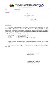 Surat undangan sendiri terdiri dari surat undangan resmi dan surat undangan tidak resmi. Doc Undangan Rapat Ortu Unbk Docx Uchan Awasuraby Academia Edu