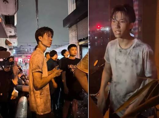 He Ran Into A Burning Building, Saved 7 Lives, Then Told His Mom He 'Just  Fell'