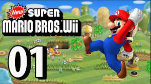Wii is the second game in the new super mario bros. New Super Mario Bros Wii Part 1 4 Player 2018 Youtube