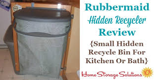 Visit our website to see the full range of components. Rubbermaid Kitchen Recycling Bin Review Hidden Recycler